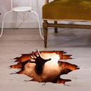 Halloween Wall Decals 3D Floor Wall Ceiling Stickers, Ghost Hand Scratching Wall Posters Removable Halloween Art Murals Window Clings Vinyl Wallpaper for Bedroom Bar Pub Living Room by CozyNest Decor