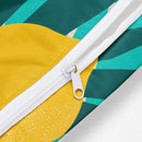 Wet Dry Bag Wet Bag for Swimsuit Travel Beach Pool Stroller Diapers Dirty Yoga Gym Clothes Makeup Bag Waterproof Tropical Palm Leaves Decor Jungle Palm Leaf Favors by TinyTreasures Baby Boutique