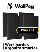 WallPeg Pegboard Kit - 4 Each 24"x16" Peg Board Panels - Made in USA - Mounted Size is 48" x 24" Pegboards Wall Organizer for Walls Home, Garage Tool Storage, Office Organization, Kitchen, Craft Room by GreenHaven Gardens