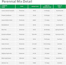 Earth Science Perennial Wildflower Mix - 3-in-1 Formula with Premium Wildflower Seeds—6 lb— Plant Food and Soil Conditioners - Non-GMO, Natural Ingredients by GreenHaven Gardens