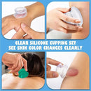 15Pcs Cupping Therapy Set-Professional Silicone Cupping, Suitable for Facial Body Massage/Deep Myofascial Release/Pain Relief/Muscle Relaxation & More (Green,15pcs) by CozyNest Decor