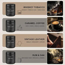 Scented Candles Set | Gifts for Men - 4Pack Candle Masculine Candle, Soy Candles for Home Scented, Aromatherapy Gifts Scents of Caramel Coffee/Whiskey Tobacco/Rum & Oak/Vintage Leather by CozyNest Decor
