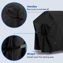 SunPatio 58 Inch Outdoor Grill Cover, Compatible for Weber Genesis II, Genesis 300 and II LX 300 Series Gas Grills, Heavy Duty Waterproof Barbecue Cover, Compared to Weber 7130, 58"W x 25"D x 44.5"H by GreenHaven Gardens