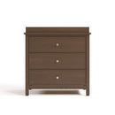 Graco Sasha 3-Drawer Chest with Changing Table Topper (Hazelnut) – GREENGUARD Gold Certified, Nursery Bedroom Wood Chest with Spacious Storage, Interlocking Drawer System, Pre-Installed Tracks by TinyTreasures Baby Boutique