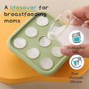 WAJIAYON Baby Food Freezer Tray,Silicone Nibble Freezer Tray,Baby Fruit Food Feeder Teether,Breastmilk Popsicle Mold,Babies Breast Milk Teether Pop Maker for Homemade Babies Meals-Blue by TinyTreasures Baby Boutique