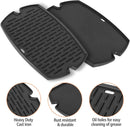 AJinTeby 7583 Cast Iron Griddle for Weber Q2000 Series, for Weber Q200 Q220 Q240 Q2000 Q2200 Q2400 Q2800 Gas Grills Accessories, Replaces for Webber 7645, for Webber Q2200 Grill Parts by GreenHaven Gardens