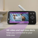 Philips Avent Premium Connected Baby Monitor, with 1080p Camera and App, SenseIQ Sleep and Breathing Rate Tracking, Cry Detection and Translation, Day and Night View, Two-way True Talk Back, SCD973/37 by TinyTreasures Baby Boutique