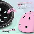 Adjustable Kids Bike Helmet with Knee & Elbow Pads Set, Color Gradient Design for Boys and Girls Aged 3-14+, for Skateboarding, Scooter, Roller & Inline Skating, Longboard by TinyTreasures Baby Boutique
