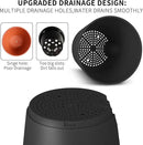 GARDIFE Plant Pots 8/7/6.5/6/5.5/5 Inch Self Watering Planters with Drainage Hole, Plastic Flower Pots, Nursery Planting Pot for All House Plants, African Violet, Flowers, and Cactus,Black by GreenHaven Gardens