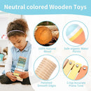 Baby Musical Instruments Set Wooden Montessori Toys for Toddlers 1-3 Percussion Instruments Set Modern Boho Music Toys for Kids Preschool Educational. by TinyTreasures Baby Boutique