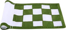 Golf Flag,Green Golf Flags,Solid Nylon and Checkered Training Golf Putting Green Flags, Indoor Outdoor Backyard Garden Portable Golf Target Flags,8.7inch*6inch (White-Green) by GreenHaven Gardens