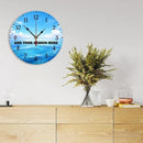 Generic Custom Wall Clock Personalized Clocks with Photo Text Logo Silent Non Ticking Round Decoration for Kitchen Wedding Friend Family Lover, 10inch-25cm by TinyTreasures Baby Boutique