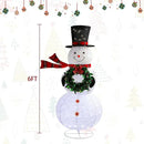 Taman 6ft Christmas Lighted Snowman Decorations Lighted Up Outdoor Lighted Holiday Displays Gift for Christmas Garden Party Yard Porch Decor by CozyNest Decor
