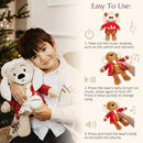 Vivaldi Virtuoso Bear – Dual-Mode Plush Toy with Music & Comfort Features, Plays 40 Mins of Classical Music & White Noise for Babies & Toddlers by TinyTreasures Baby Boutique