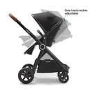 Mompush Ultimate 2 Baby Stroller for Infant and Toddler with Newborn Mode and Reversible Seat, All-Terrain Stroller with All-Wheel Suspension, Includes Car Seat Adapter and Large Storage Basket by TinyTreasures Baby Boutique