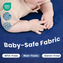 Baby Play Mat for Floor,1.3" Thick Memory foam Tummy Time Mat,Soft Coral Velvet Nursery Rug,Extra Large Non Slip Crawling Mat for Toddlers,Infants,kids,Yoga Mat,Tatami Mat for Living Room(Royal Blue) by TinyTreasures Baby Boutique