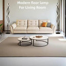 Unique Spiral Floor Lamp 3 Color Dimmable with Remote Standing Floor Lamp, Modern Creative Tall Lamp Control for Living Room Bedroom and Office Black by CozyNest Decor