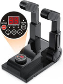 FORLIM [Upgraded Temperature Control] Boot Dryer for Work Boots - Shoe Dryer with 24-Hour Delay Timer, Portable Glove Dryer & Boot Warmer, Automatic Shut-Off Timer, Folding Design, Smart Panel, Black by CozyNest Decor