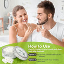200 Pcs Toothpaste Tablets - Nano Hydroxyapatite Natural Whitening, Reduce Sensitivity,Fluoride & Plastic Free, Eco Friendly & Travel Mouthwash Tablets by CozyNest Decor