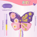 WERNNSAI Butterfly Piñata - Butterfly Birthday Party Supplies Pinata with Stick and Blindfold for Girls Kids Pull String Piñata Family Games Classroom Birthday Party Decorations 16.4” x 12.4” by TinyTreasures Baby Boutique