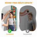 Personalized Name Growth Chart Wall Decor for Kids – Canvas Removable Height Chart Measuring Ruler 59" x 7.9" （Christmas Deer） by TinyTreasures Baby Boutique