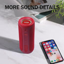 SOWO Portable Bluetooth Speaker, Waterproof IPX7, 25W Loud Wirelss Speaker with Big Audio and Punchy Bass, Outdoor Bluetooth for Party, Beach, Travel, Girls Gifts - Red by TinyTreasures Baby Boutique