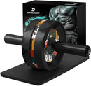 VINSGUIR Ab Roller Wheel, Abs & Core Workout Equipment for Home Gym with Knee Pad Accessories, Abdominal Wheel for Full-body Strength Training by CozyNest Decor