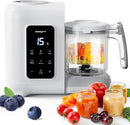 MOMYEASY Baby Food Maker, Baby Food Steamer and Puree Blender, Food Processor Chopper Grinder Steamer in-One, Auto Cooking & Grinding with Touch Control Panel&Self Cleans, BPA-Free by TinyTreasures Baby Boutique
