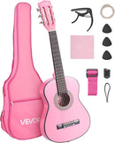 VEVOR Acoustic Guitar, Classical Guitar Starter Kit for Beginners, with Nylon Strings, Basswood Guitar, for Kids Adults Girls Boys Students by TinyTreasures Baby Boutique