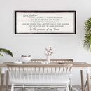 Spirit Lead Me Wall Decor 32"x12" Christian Scripture Worship Song Religious Bible Verse Wooden Framed for Bedroom Office Large Wall Art Hanging Sign (Black) by CozyNest Decor