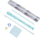 Recorder Instrument for Beginner Adults,8-Hole Soprano Descant Recorder Music Flute with Cleaning Rod & Case Bag For Home Entertainment(2-Cactus2) by TinyTreasures Baby Boutique