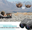 20x25 Binoculars for Adults and Kids, High Power Easy Focus Compact Binoculars with Low Light Vision for Bird Watching and Travel by TinyTreasures Baby Boutique