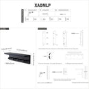 Entrance Coat Rack ，Coat Hooks, Wall-Mounted Wooden Hook Rack, Wall-Mounted Shelves are Very Suitable (Black Finish-1) by CozyNest Decor
