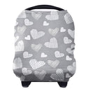 Yoofoss Nursing Cover Breastfeeding Scarf - Baby Car Seat Covers, Infant Stroller Cover, Strechy Carseat Canopy for Boys and Girls by TinyTreasures Baby Boutique