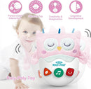 Baby Toys 0-6-12 Months, Plush Owl Stuffed Animal Musical Toys with Light & Sounds, Infant Roly-Poly Sensory Birthday Easter Egg Gift for Newborn Boys & Girls by TinyTreasures Baby Boutique