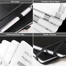 2026 Planner - 2026 Planner Weekly and Monthly, JAN 2026 - DEC 2026, Calendar Planner with Hardcover,Thick Paper, Back Pocket, Notes Pages, Pen Loop (9" x 11") - Black by TinyTreasures Baby Boutique