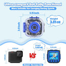 PROGRACE Kids Waterproof Camera for Boy Toys -Waterproof Digital Camera Underwater Video Cameras for Boys Kids Age 3-14 Year Old Birthday Presents with 32GB Card by TinyTreasures Baby Boutique
