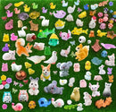 150 Pcs Mini Resin Animals Miniature Animals Figurines Tiny Resin Animals Small Animals Figures Mini Animals for Garden Décor Micro Landscape Ornaments Kit Fairy Garden Dollhouse Accessories by GreenHaven Gardens
