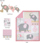 Bedtime Originals Eloise 4-Piece Nursery Baby Crib Bedding Set by TinyTreasures Baby Boutique