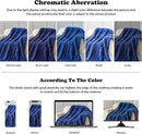 NEWCOSPLAY Faux Fur Throw Blanket Dark Navy Bubble Blanket Thick Warm Soft for Couch Sofa Bed 550GSM (Dark Navy, Throw(50"x60")) by CozyNest Decor