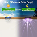 8 Pack Solar Deck Lights Outdoor, Solar Step Lights Waterproof for Outside, Yard, Patio, Garden, Pool, Railing, Stairs, Fence (Color Changing) by GreenHaven Gardens