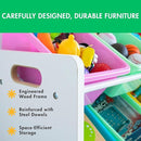 Humble Crew Kids' Toy Storage Organizer, White/Pastel (WO560P) by TinyTreasures Baby Boutique