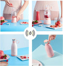OTPEIR Portable Blender for Shakes and Smoothies with 11.83 Oz Travel Cup and Lid,Durable Stainless Steel Blades for Juice Blending Performance, Pink by TinyTreasures Baby Boutique