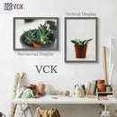 VCK 20x28 Picture Frame 3 Pack, Gray Solid Wood Poster Picture Frame, Exclusive Wood Grain, Wall Mounting Hanging by CozyNest Decor