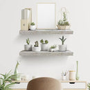 Sorbus Floating Shelves, Wall Shelves for Bedroom, Kitchen, Living Room, Bathroom Shelves Over The Toilet, Home Decor, Farmhouse, 24 x 9 Inch Wall Mounted Floating Shelves for Wall, 2 Pack, Rustic by CozyNest Decor