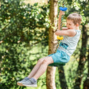 Tree Swing Climbing Rainbow Rope, Heavy Duty Swing Disc Seat Replacement for Kids with Hanging Strap and Platform Carabiners Indoor/Outdoor Playground Accessories (Green) by TinyTreasures Baby Boutique