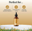 Focus Essential Oil Blend for Diffusers - Aromatherapy Essential Oils Blend for Home and Travel Energy Focus and Attention Support with Grapefruit Bergamot Peppermint and Eucalyptus (2 Fl Oz) by CozyNest Decor
