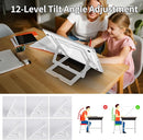 TOHETO Rechargeable A3 Light Board with Stand, Bag, Super Bright Magnetic Light Pad with Side Buttons, Wireless Light Box for Tracing and Drawing, Cordless Light Table for Diamond Painting, Sketching by TinyTreasures Baby Boutique