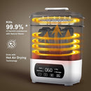 Baby Bottle Steamer and Dryer, Electric Steamer and Dryer for Baby Bottles, 4-in-1 Bottle Steamer and Dryer, Universal Fit for All Bottles, LED Touch Screen, Auto Shut-Off by TinyTreasures Baby Boutique
