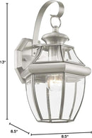 Livex Lighting 2151-03 Outdoor Lighting, 13" x 8.5" x 8.5", White by GreenHaven Gardens
